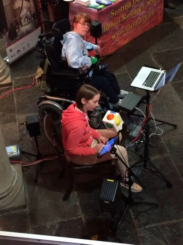 The original Skoog was developed for kids with disabilities and education
