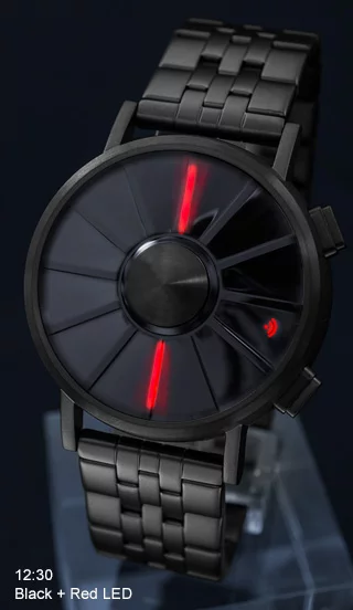 The Kisai Blade in Alarm mode