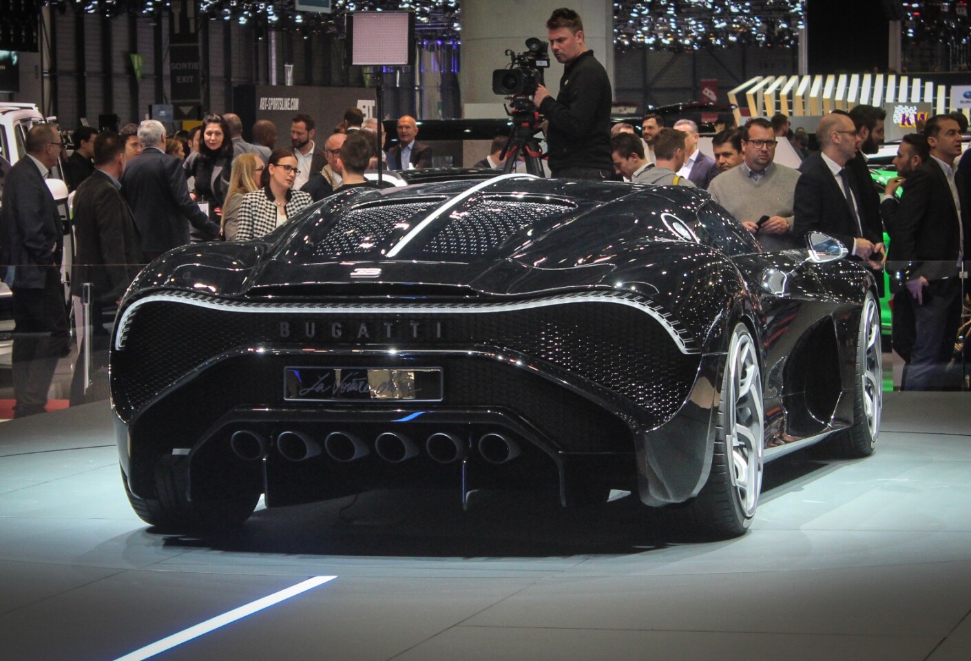 With its sale price of €16.7 (including luxury taxes), La Voiture Noire is the most expensive new car ever sold