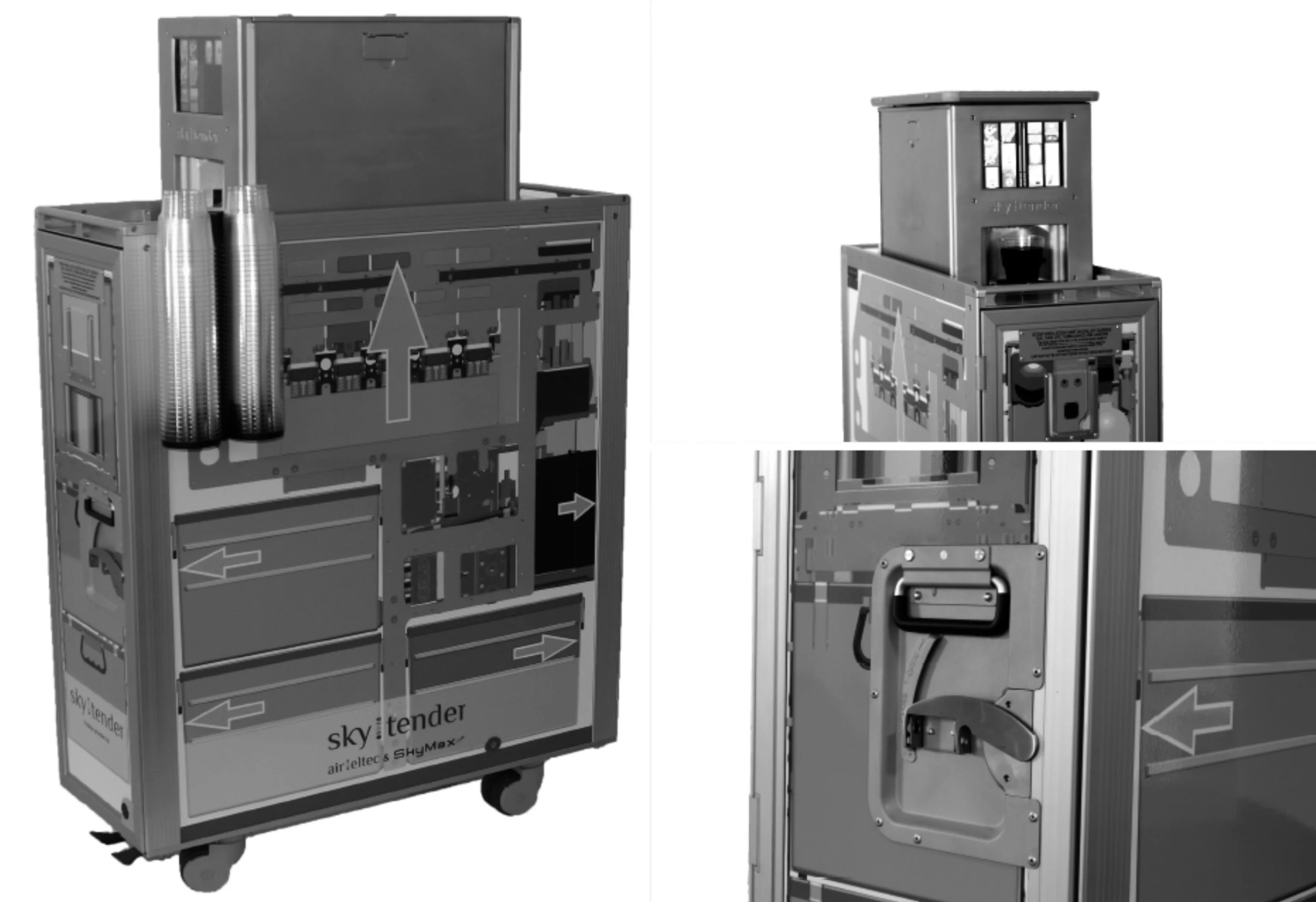 Details of the Skytender drinks machine