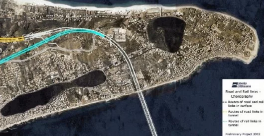 Proposed changes at the Italian end of the bridge
