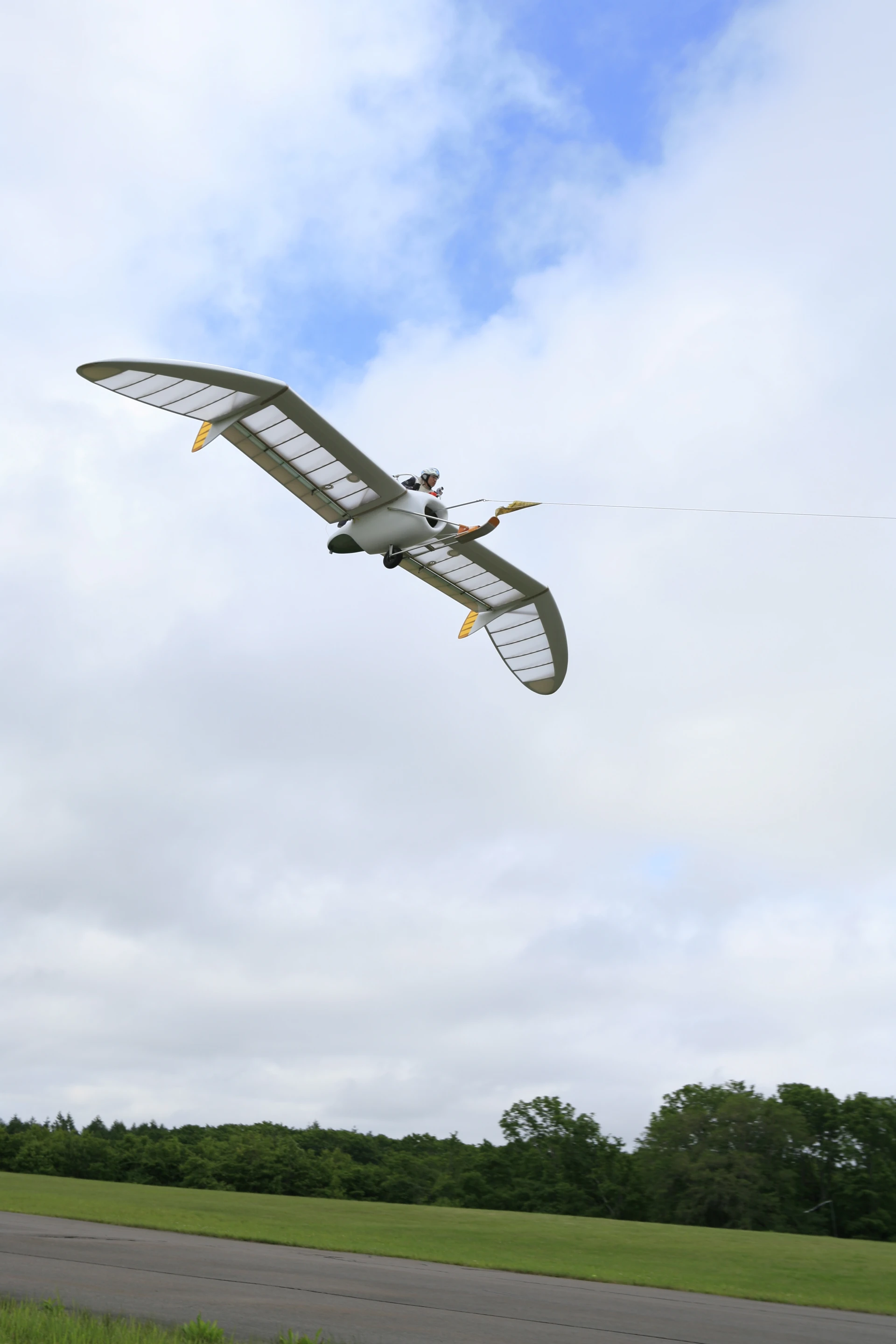 Using a 1984 animated film for inspiration, a Japanese artist has built an open-air glider that uses a jet engine for propulsion.