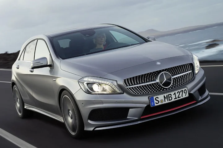 The new Mercedes-Benz A-Class in "AMG Sport" exterior spec.