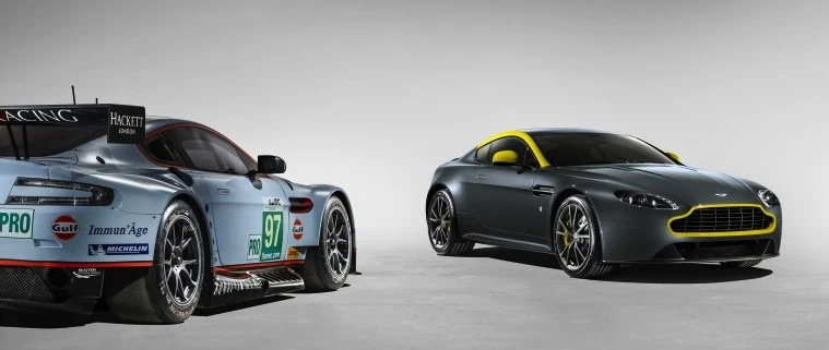 The Vantage N430 in racing and street liveries
