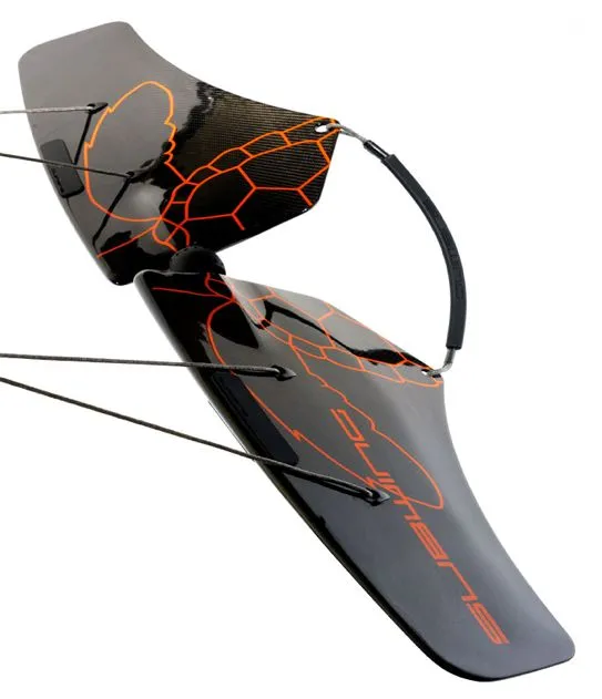 Spins can be performed by twisting the Subwing's wings in opposite directions