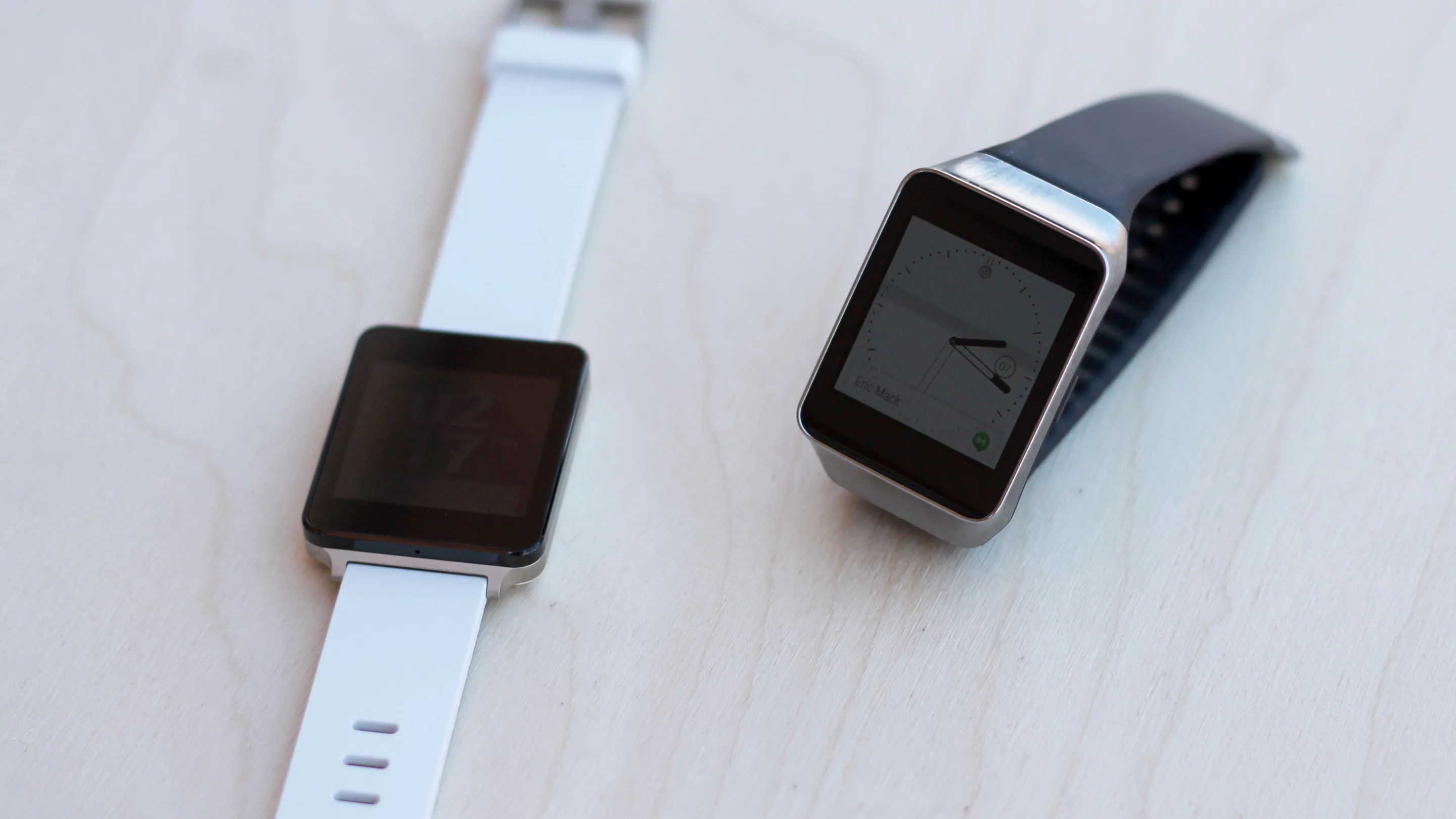 The first two Android Wear watches