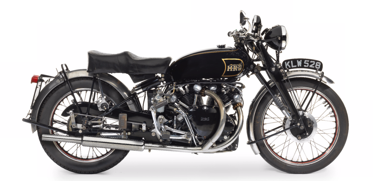 1950 Vincent 998cc Series-C Black Shadow Price: £79,900 ($106,154)Auction Description