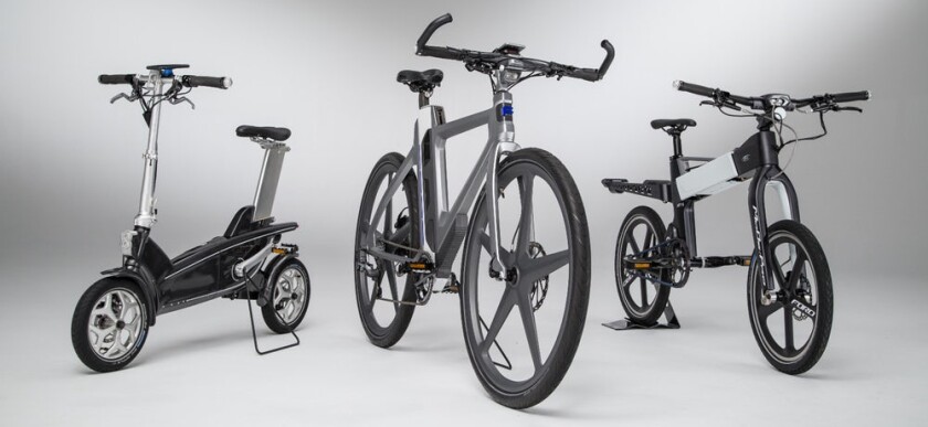 Ford's e-bike prototypes are designed to integrate into a coordinated transportation system using the latest wireless and connectivity technologies