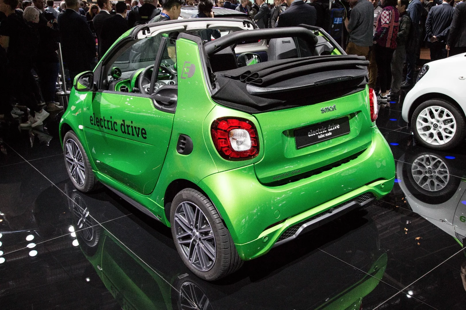 The Smart ED can be kitted out in full Brabus spec