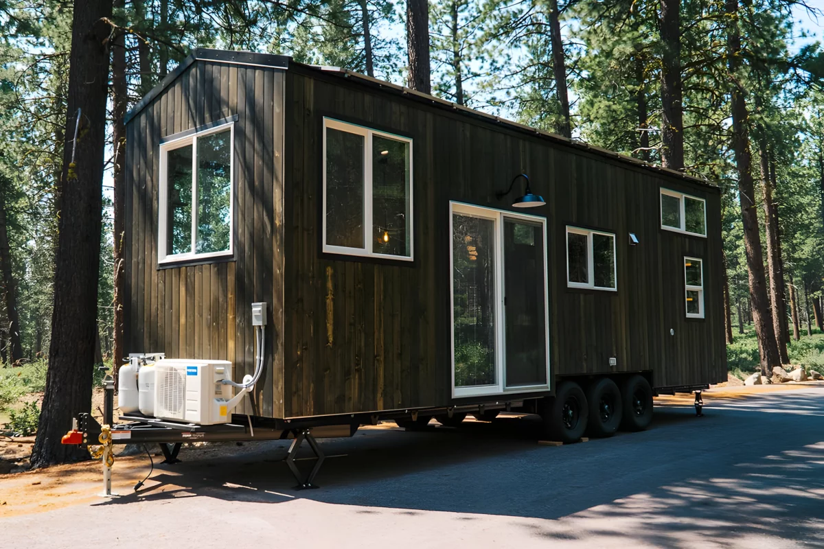 The Olympic is a storage-packed tiny house suitable for two that's on the market for US$120,000