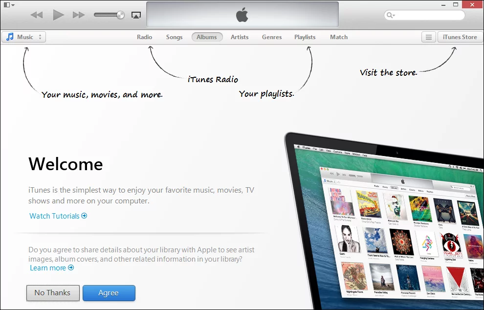 After the refresh, some apps will need to be reconfigured