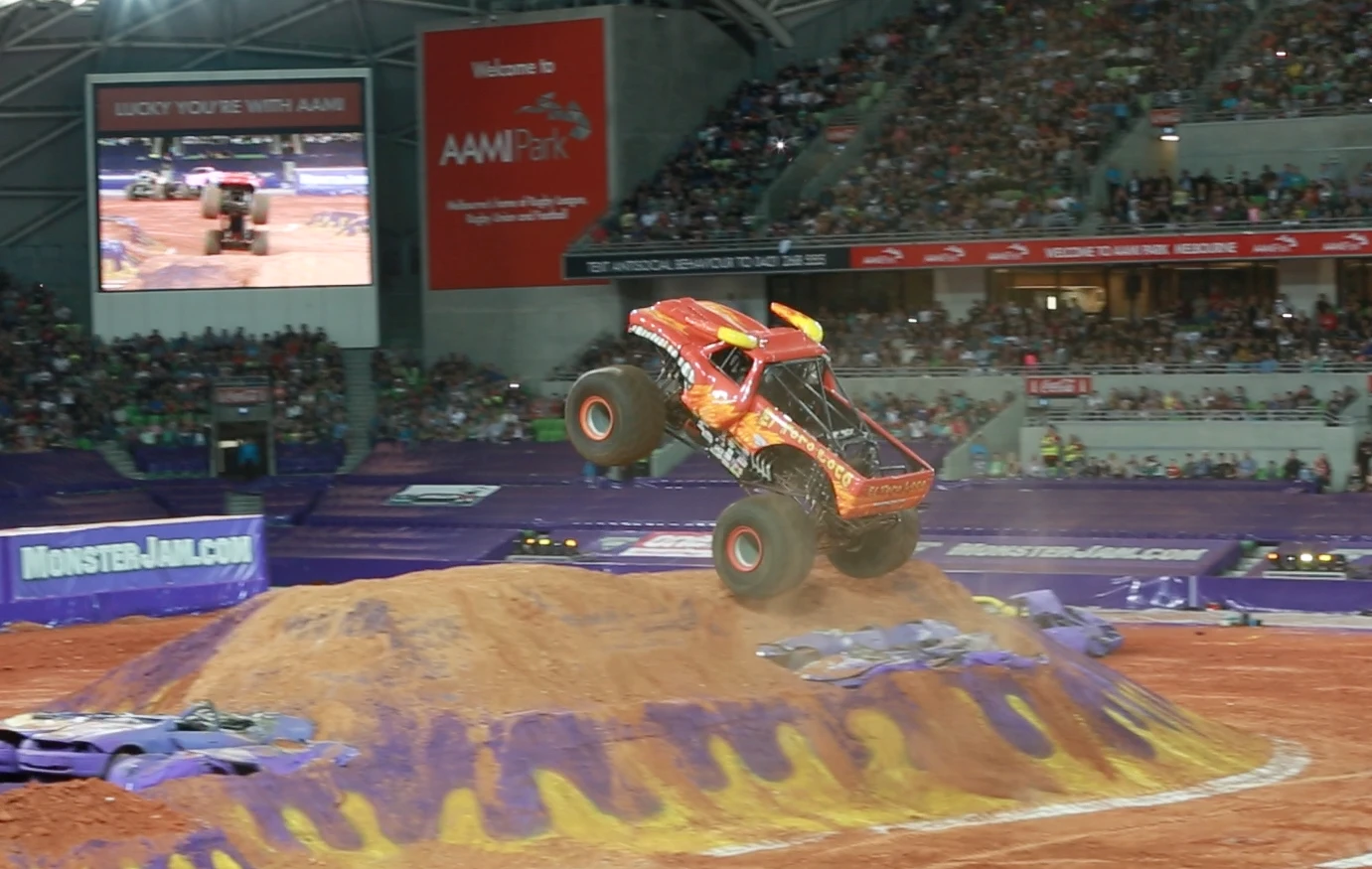 El Toro Loco at the Monster Jam (Photo: Noel McKeegan/Gizmag.com)