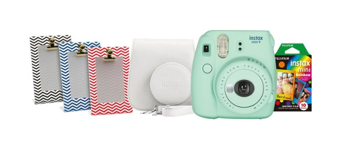 Fujifilm Instax mini 9 Instant Film Camera bundle