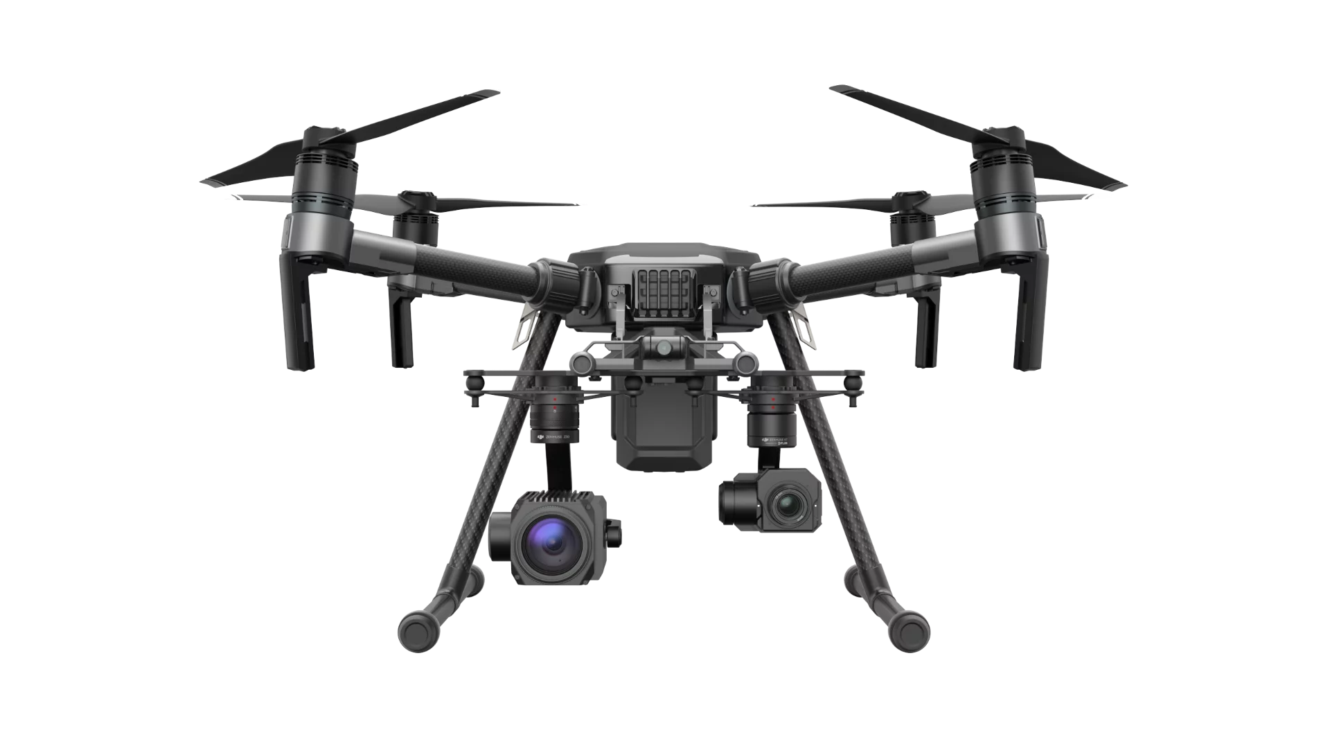 The Matrice 210 and RTK models can carry two additional cameras