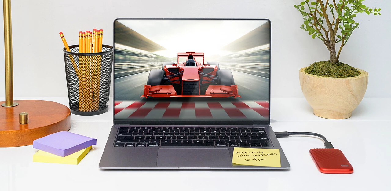 The My Passport SSDs support data transfer over USB-C 3.2 Gen-2