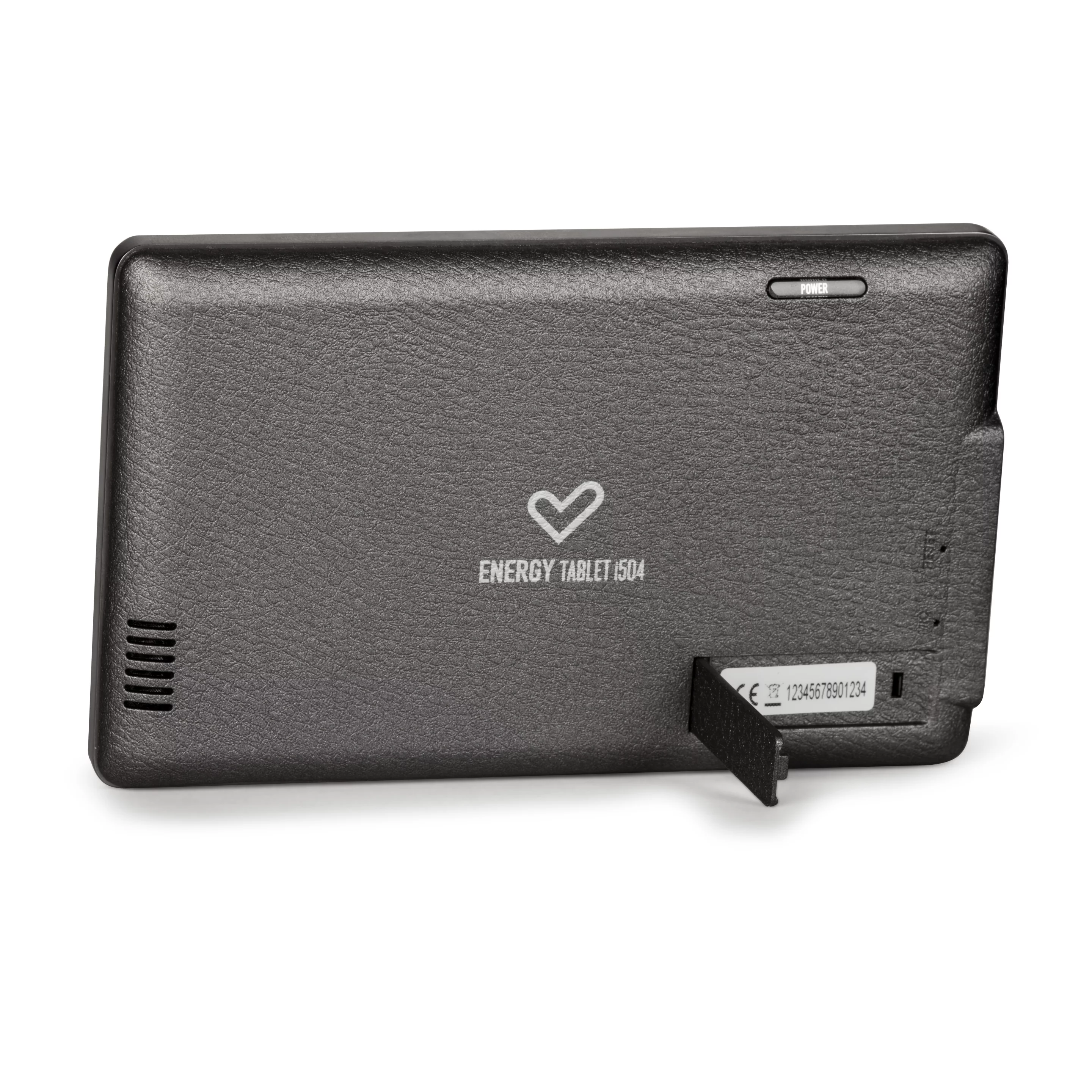 To the rear of the Energy Tablet i504 is a handy kickstand