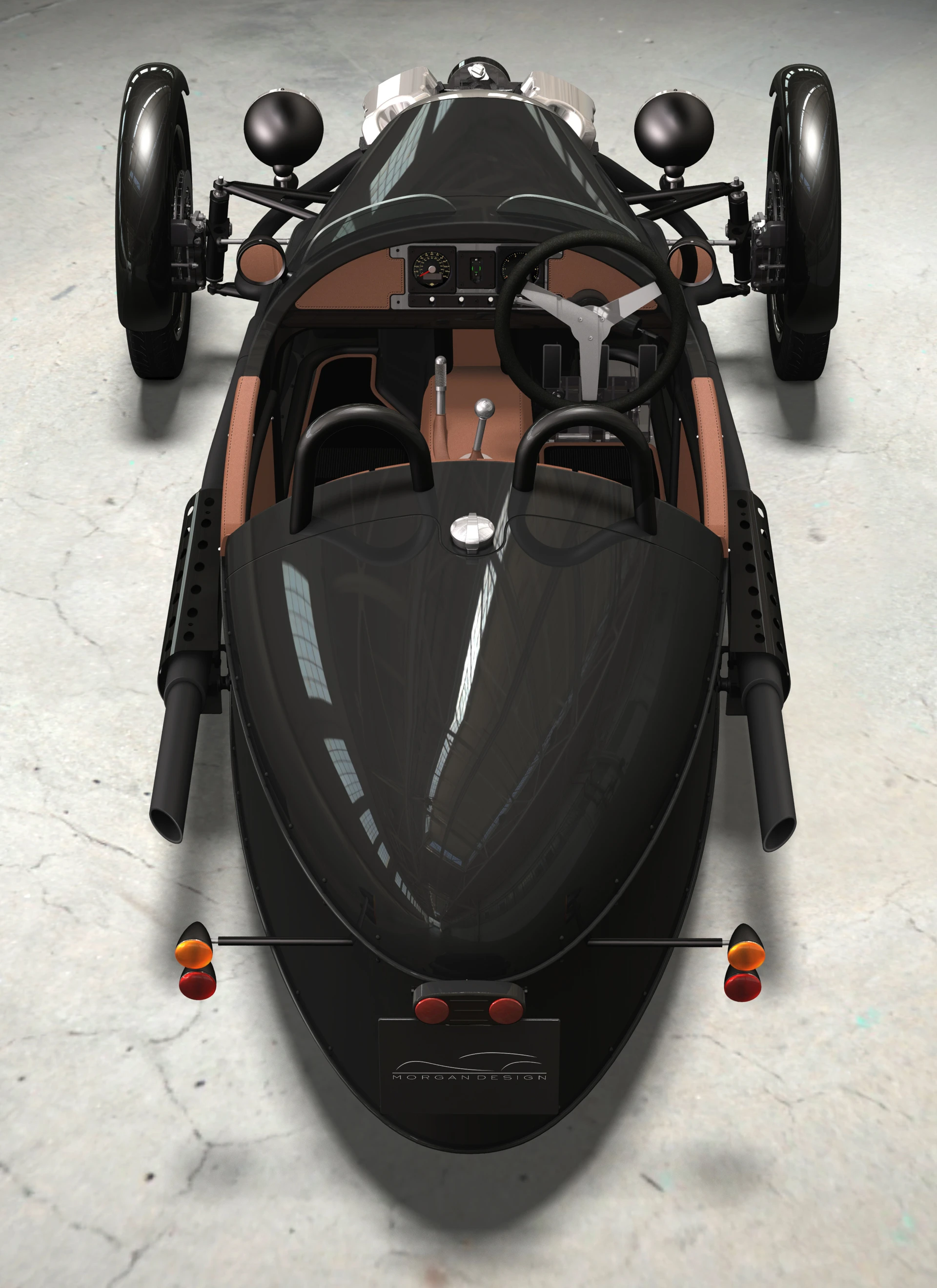 The new Morgan three-wheel cyclecar