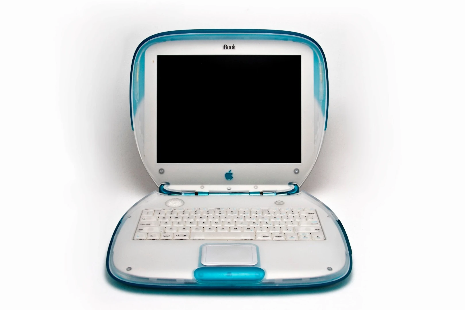 The iBook series (1999-2006) featured an innovative design that included a handle, while the higher-end PowerBooks were the first to introduce Wi-Fi (AirPort) connectivity