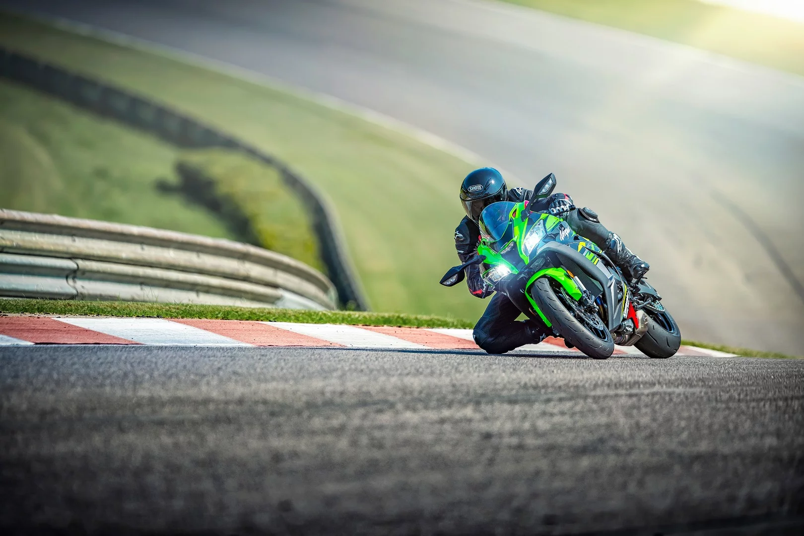 The 2019 Kawasaki ZX-10R in action