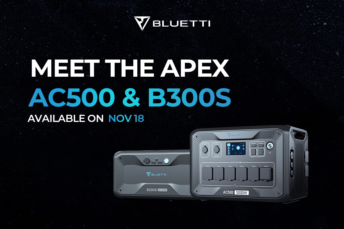 BLUETTI AC500 is Finally Available on Official Store & Amazon