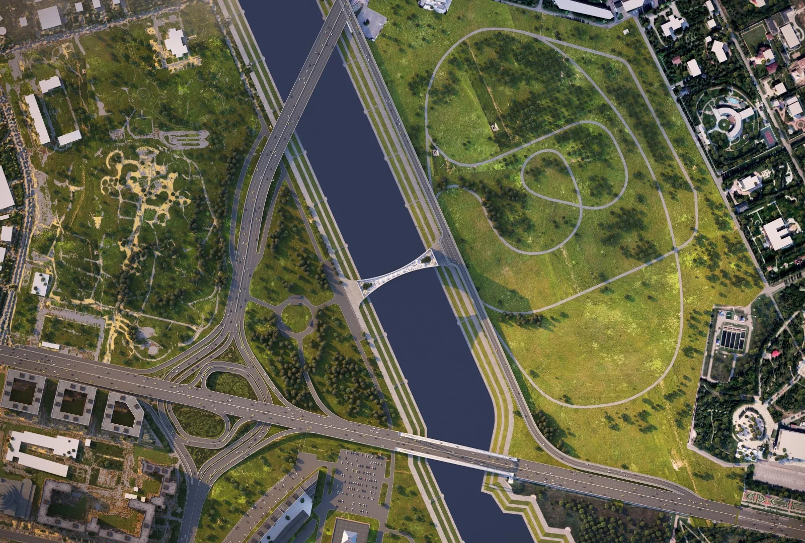 The Tower of the Sun is an eye-catching concept envisioned for Astana, Kazakhstan