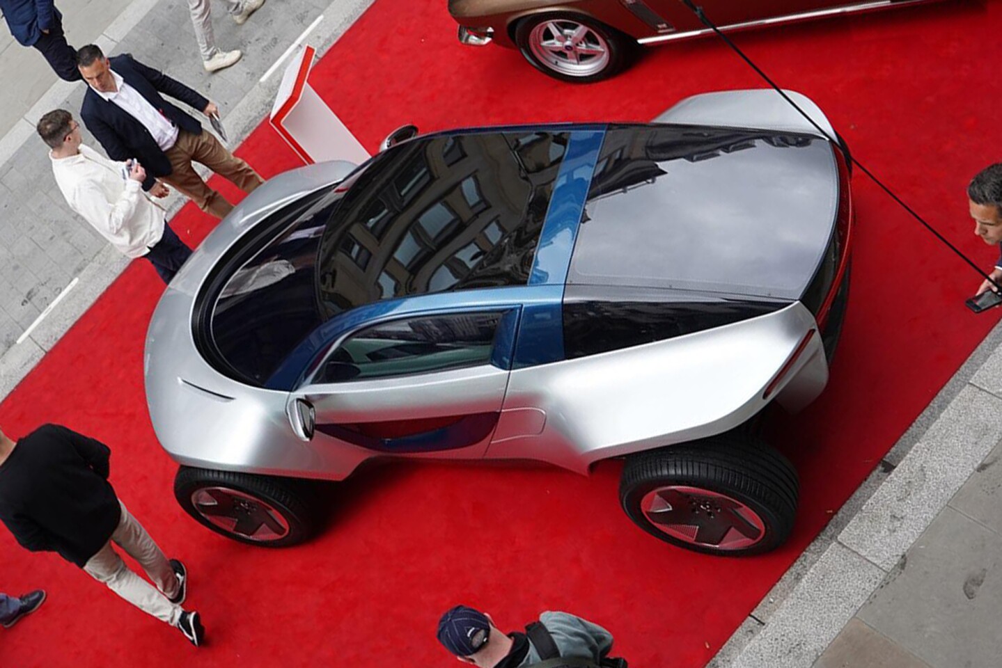 Shown for just two mid-week days at the “Concours on Savile Row