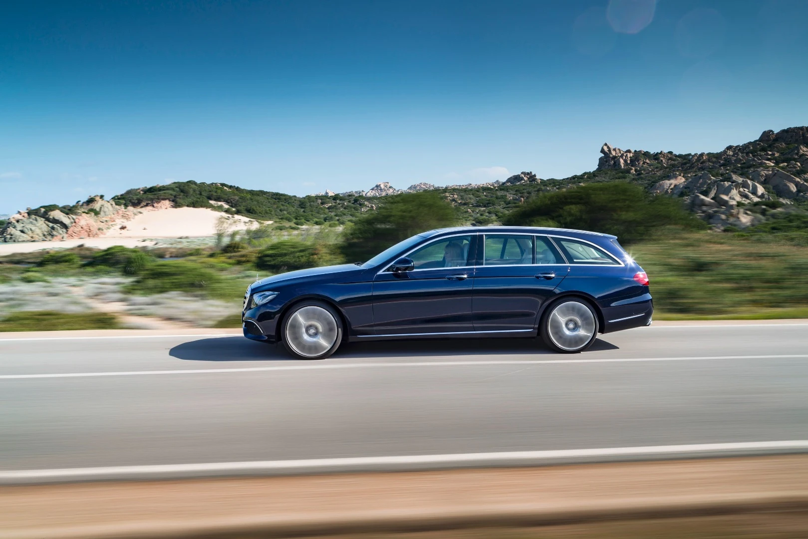 The E-Class estate is available with seven different engines