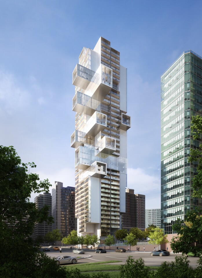 Fifteen Fifteen will consist of 42 floors and a total of 202 residences