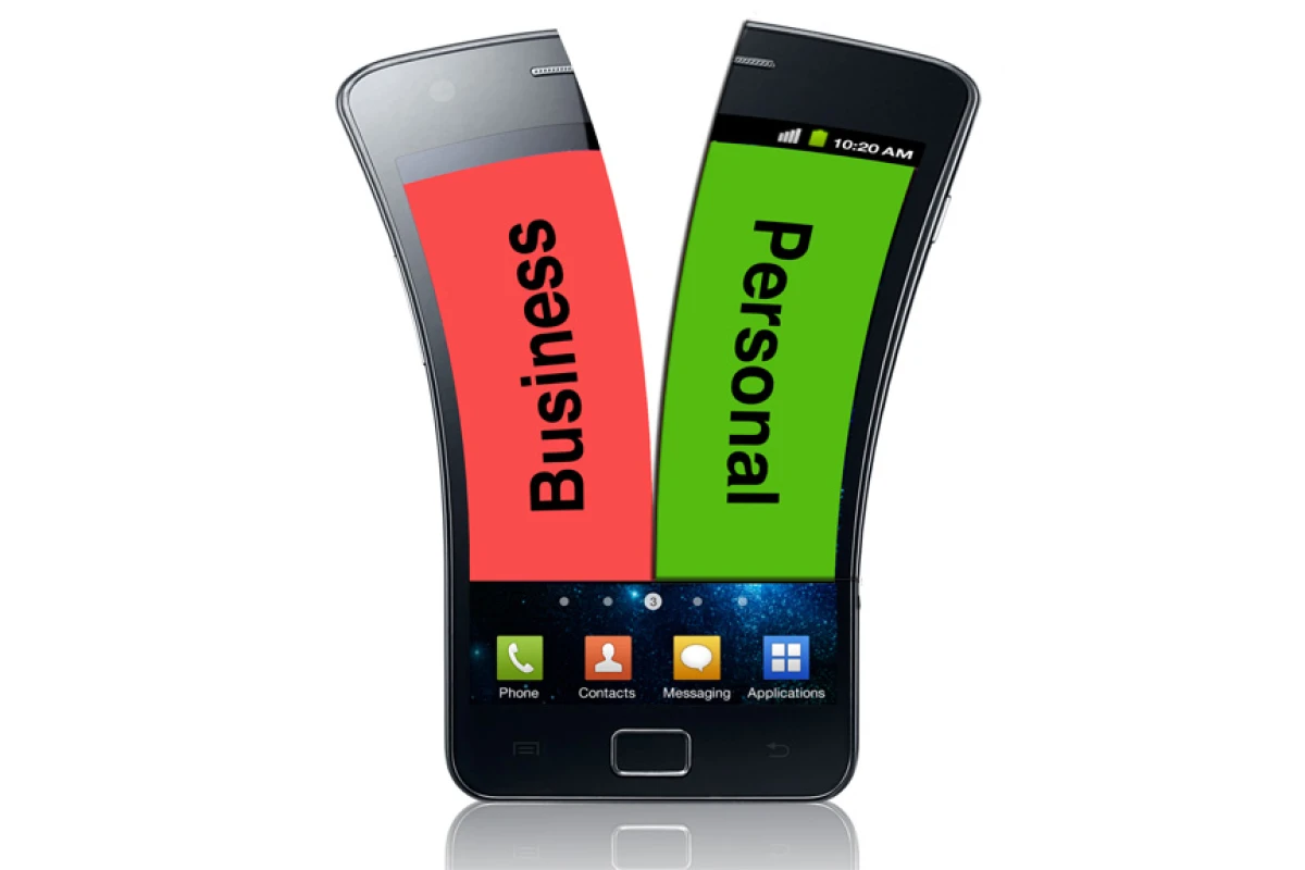 BizzTrust for Android splits a single smartphone into two virtual phones