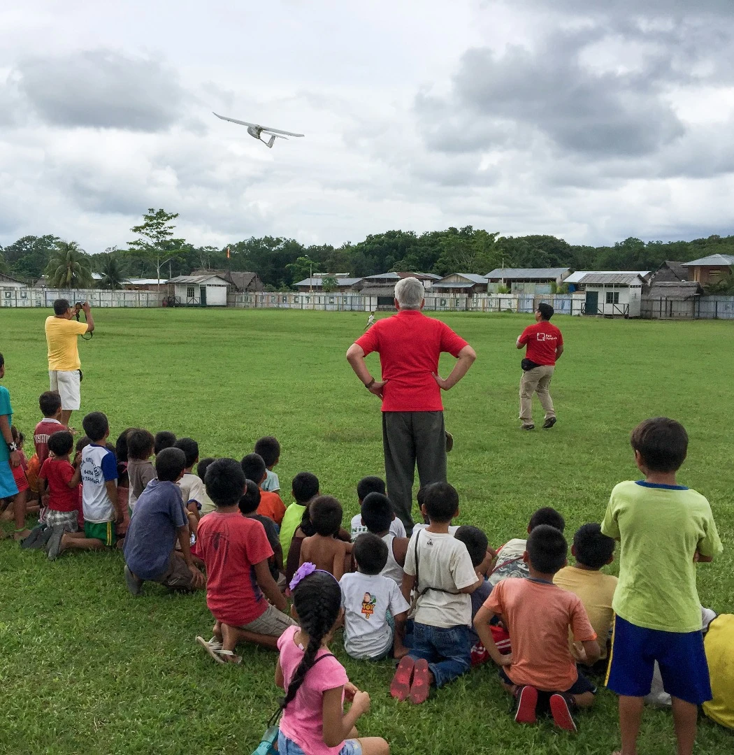 The team used a US$3,000 fixed-wing mapping drone that had ben repurposed to carry cargo to see if they could deliver the goods in a more efficient way