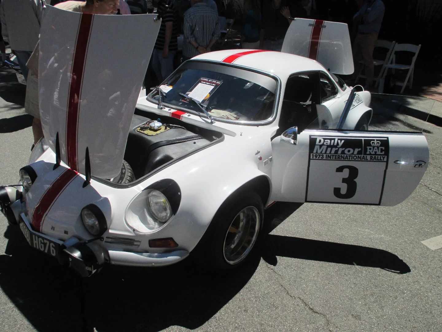 1973 Renault Alpine on Ocean Ave.