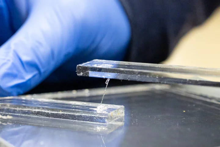 A novel adhesive made from upcycled plastic is described as one of the strongest materials ever made