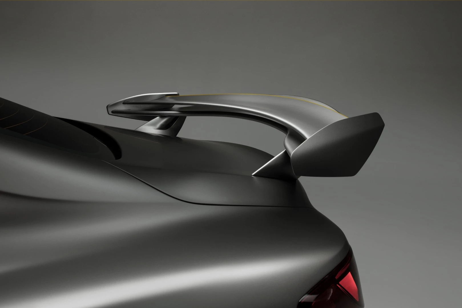 Infiniti says the wing on the Project Black S creates real downforce