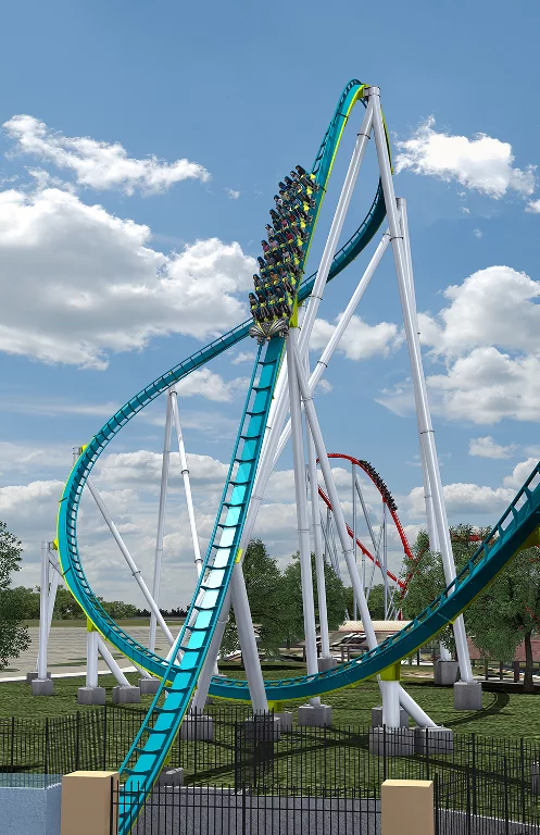 Fury 325 will hit speeds of 95 mph (153 km/h)