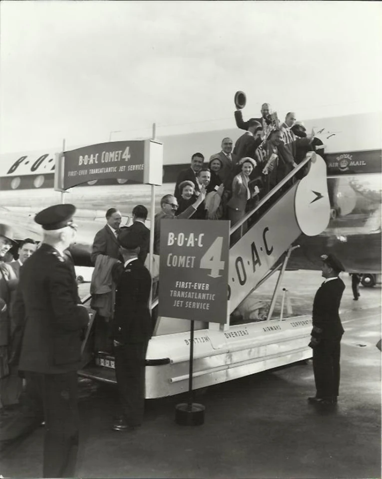 BOAC De Havilland DH106 Comet 4