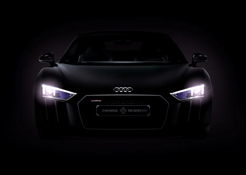The CG Audi R8 from Final Fantasy XV