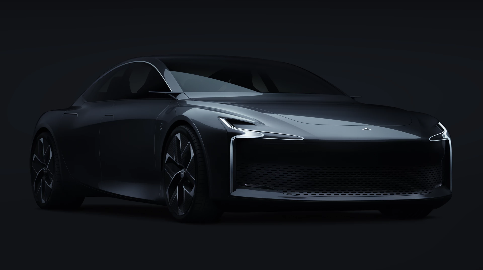 Hopium rolls out a prototype of its handsome hydrogen-powered sedan