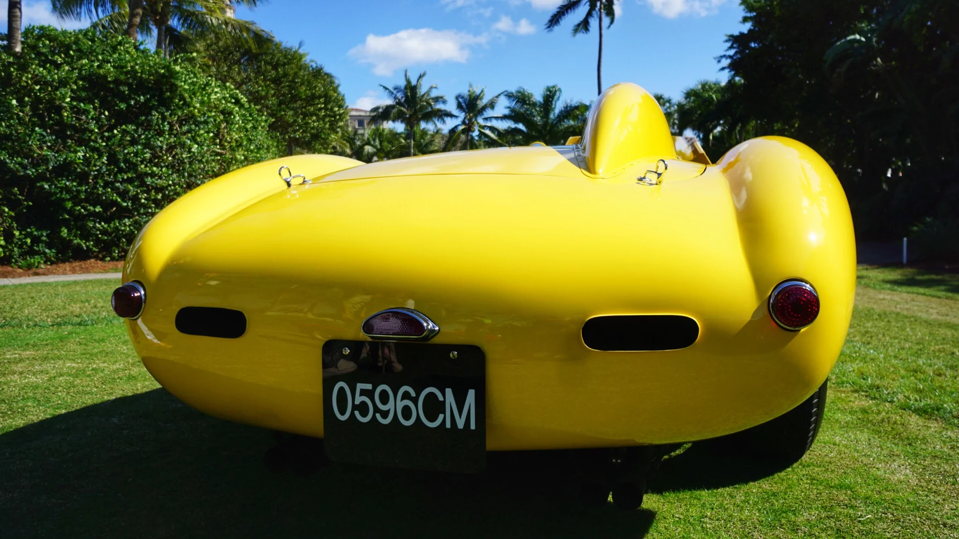 1955 Ferrari 410 Sport rear view