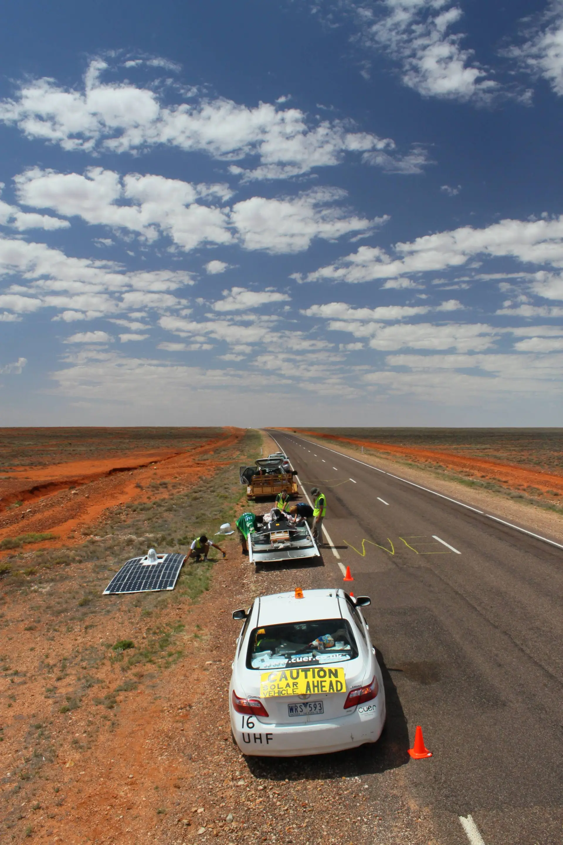 The World Solar Challenge began back in 1987 (Image: Cambridge University Eco Racing)