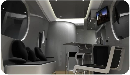 Are you sure this is a caravan? Comfort is king in Rob's design