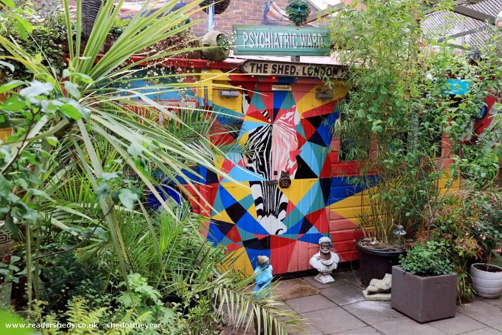 The Party Shed is a mini-nightclub in a back garden