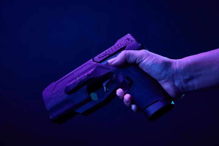 The Biofire Smart Gun incorporates sensors to prevent unauthorized use