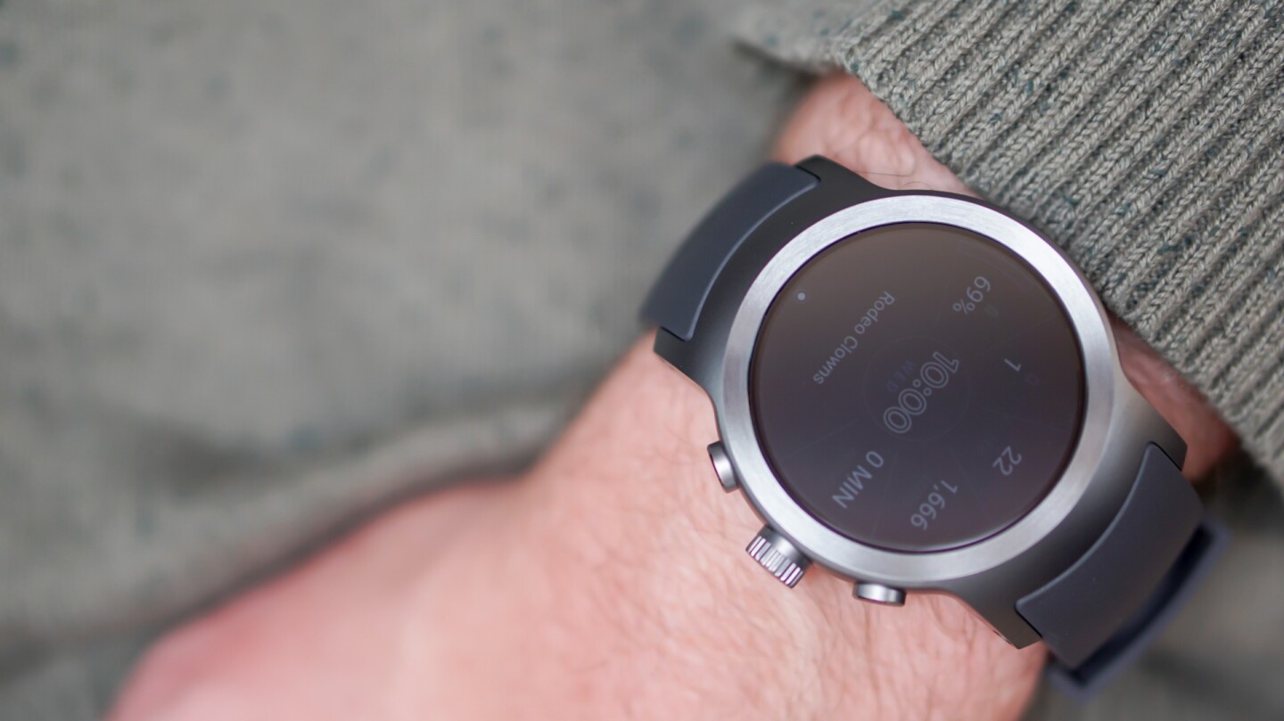 Its large size makes the Watch Sport "not for everyone," but its unapologetically masculine appearance can work well for the right customer