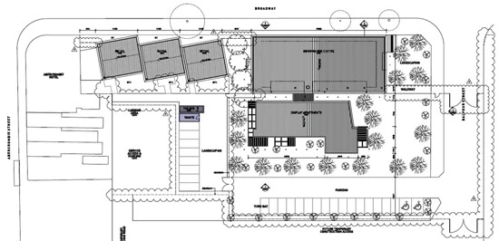 Plan Diagram of the Central Park development site (Image: Central Park)