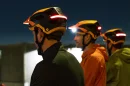 The Lumos Sonorus helmet is presently on Kickstarter
