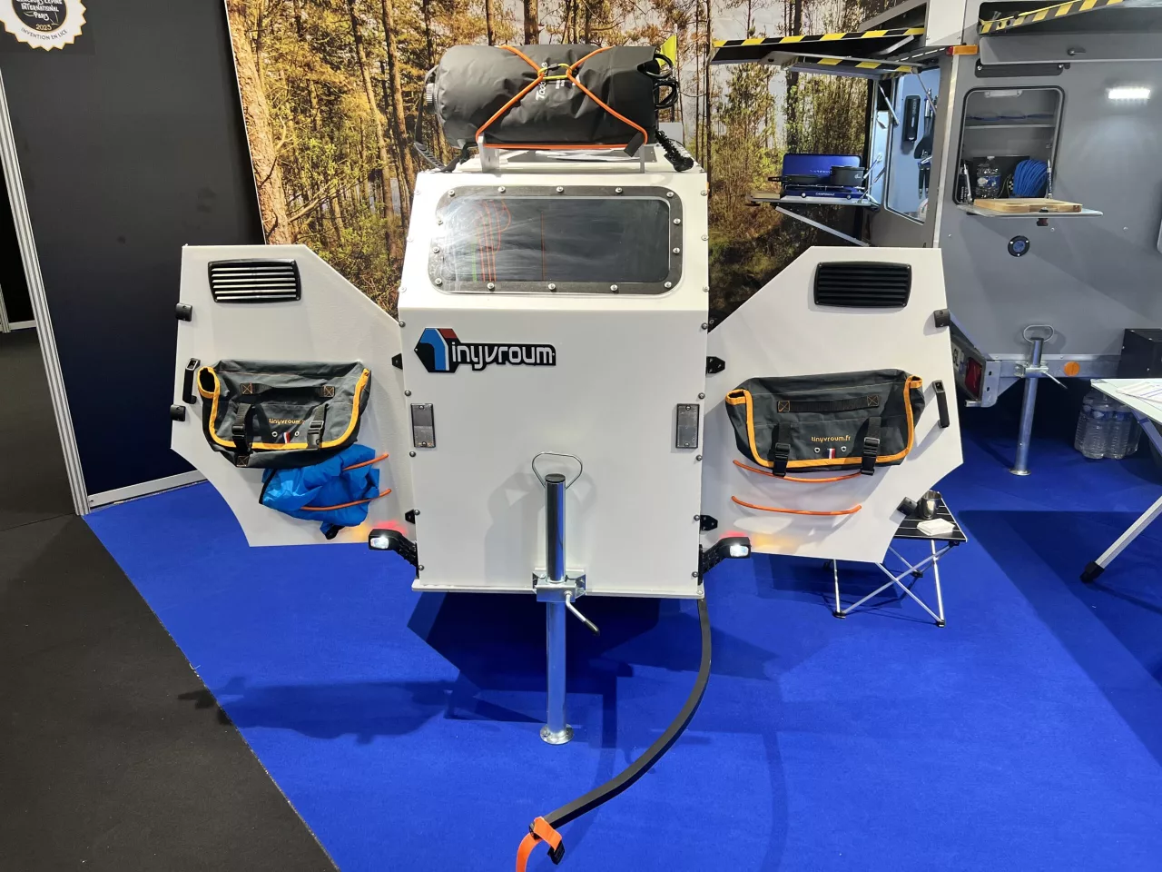 We're not sure it needs to doors since it's a solo sleeper, but it can't hurt, either