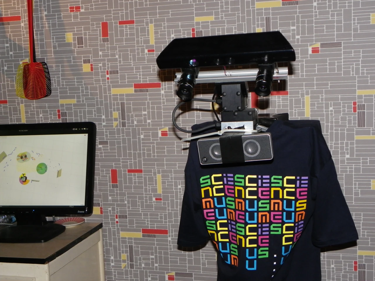 Dora the explorer has a Kinect for a head (Photo: Gizmag)