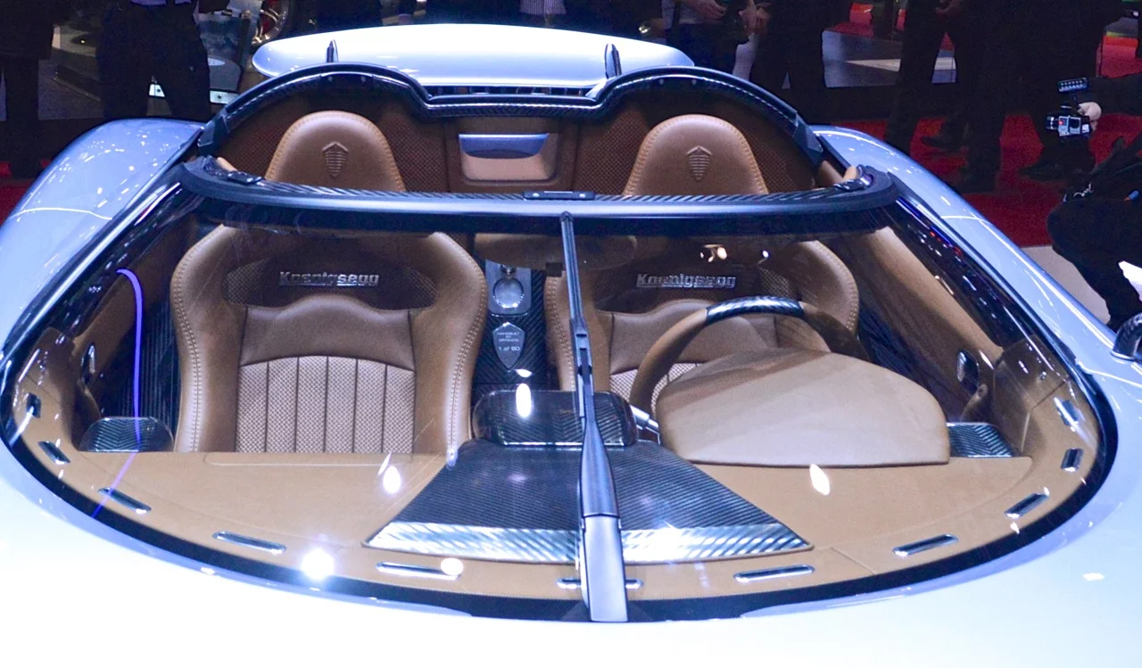 Koenigsegg debuts the Regera at the 2015 Geneva Motor Show (Photo: C.C. Weiss/Gizmag.com)