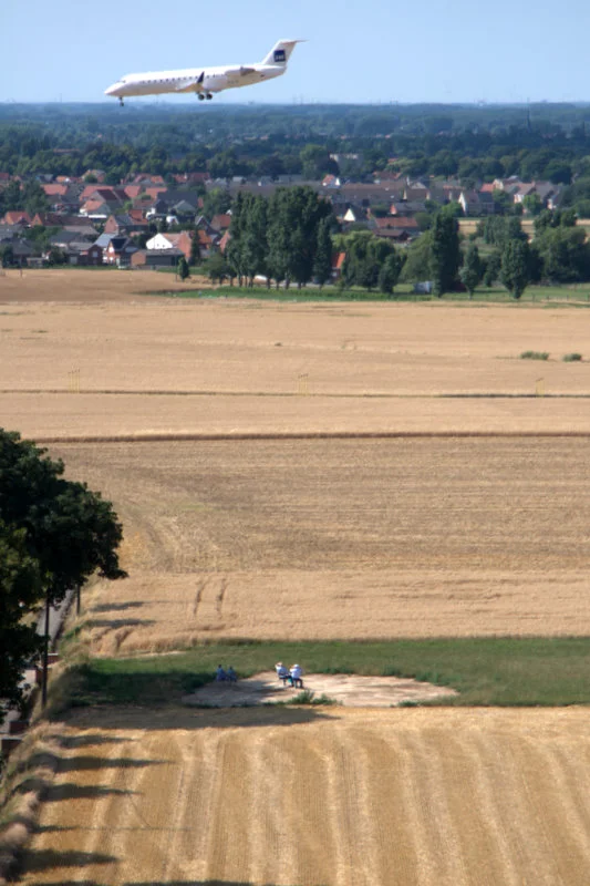 Construction was carried out for and by the village of Steenokkerzeel in Flanders, but was co-opted as a tour de guete (or watchtower) by the Nazis - though it isn't clear if the Nazis had a hand in finishing the construction (Photo: Bham)