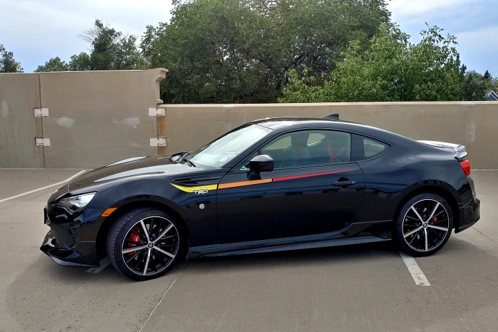 With the TRD model, Toyota concentrated on under-skin upgrades